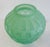 Daum France Crystal "Pate De Crystal," Celadon Green Geometric Raised Relief "Rhythmns," Vase/Vessel For Sale In West Palm - Image 6 of 18