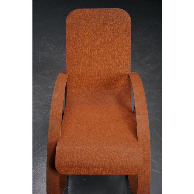 Vintage Metal Rocking Chair For Sale - Image 17 of 18