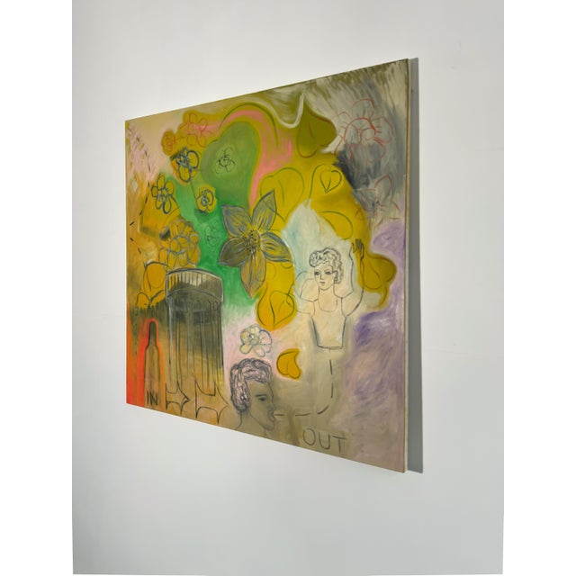 Fruit and Flowers, 2026, Oil Painting on Canvas For Sale - Image 4 of 11