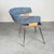 2010s Allermuir Mollie A580 Bent Beech & Chrome Armchair With Knoll Upholstery, 2018 For Sale - Image 5 of 7