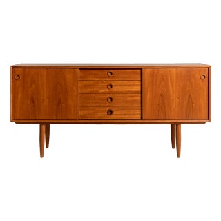 Danish Teak Sideboard, 1960s For Sale