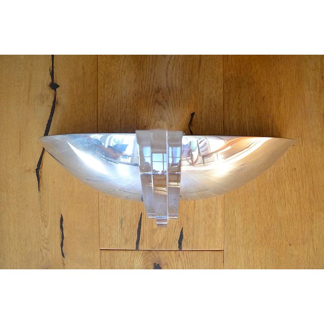 Art Deco Style Wall Lamp, 1980s For Sale - Image 9 of 9