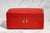 Nice Antique Mark Cross Red Leather Jewelry Box Luxury Case With Lock & Key Home Decor For Sale In New York - Image 6 of 18