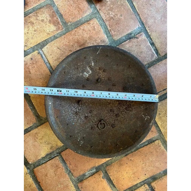 19th Century Indo-Persian Dhal Separ Steel Shield For Sale - Image 11 of 13