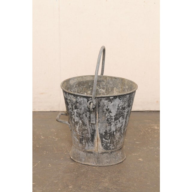 Antique French Oval Harvest or Water Bucket For Sale - Image 11 of 12