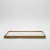 Kifu Paris Rectangular Tray in White Shagreen With Bronze Patina Brass Insert by Kifu Paris For Sale - Image 4 of 6