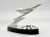 Art Deco Aluminium Desk Plane Miniature, 1930s, in Flawless conditions. Designed 1920 to 1949
