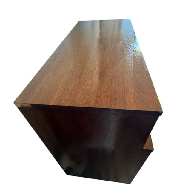 Vintage Lane High Boy Dresser Bureau Solid Maple MCM 40.5x18x38” For Sale - Image 12 of 14