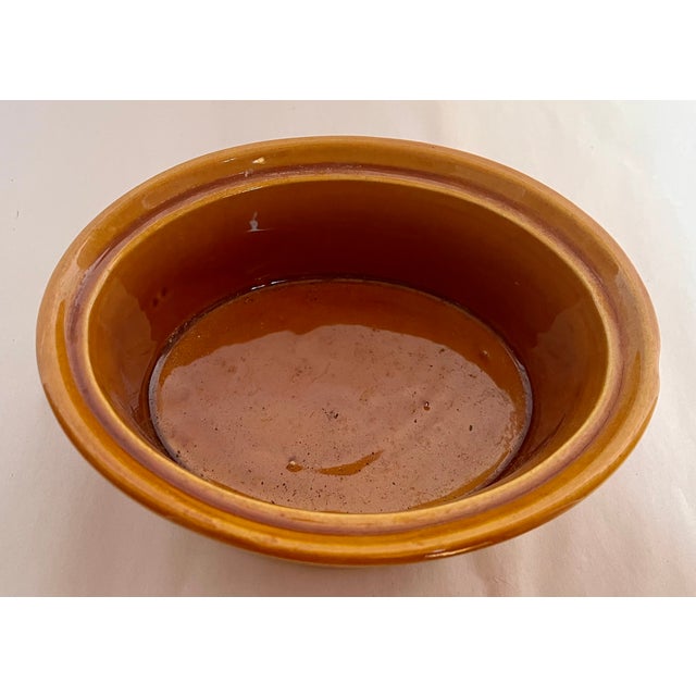 Mid 20th Century Geo French Faience Brown Ceramic Boar Terrine For Sale - Image 15 of 18