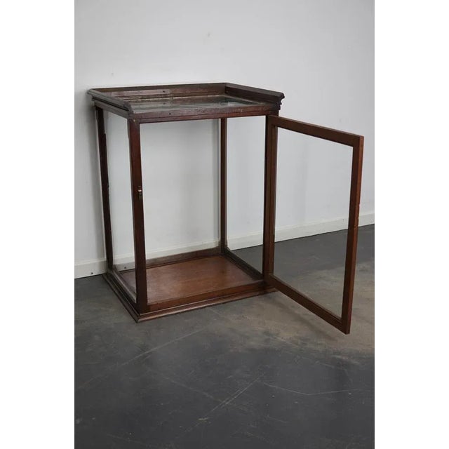 Victorian Mahogany Museum Display Cabinet For Sale - Image 9 of 12