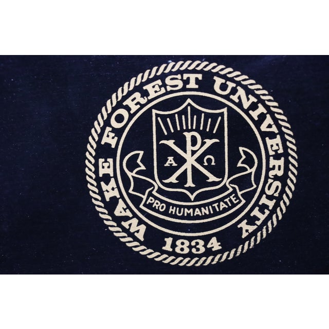 Wake Forest University Commemorative Windsor Armchair, Dated 1984–1985 For Sale - Image 9 of 11