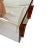 Mid 20th Century Mid Century Modern Tortoise Shell Effect Lucite Squared Ice Bucket For Sale - Image 5 of 7
