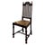 Brown Early 20th Century Antique English Oak Dining Chairs, Set of 6 For Sale - Image 8 of 10