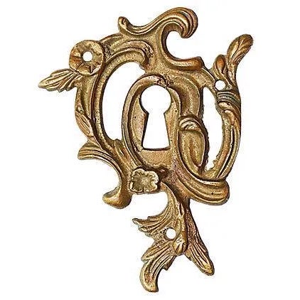 French Bronze Escutcheon For Sale