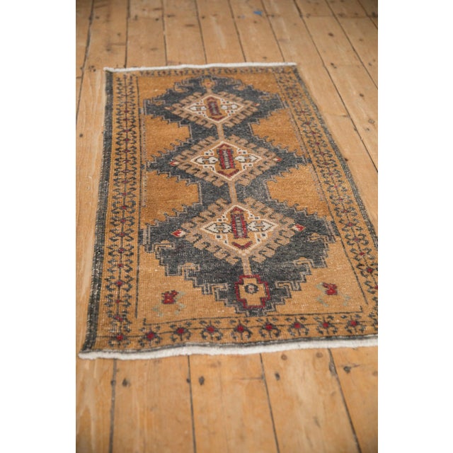 Vintage Distressed Oushak Rug Runner - 2'3" x 3'11" For Sale - Image 9 of 9