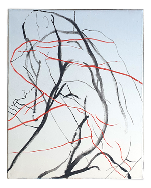 Luiza Kasprzyk, Permeations 2, Oil on Canvas, 2026