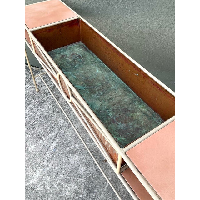 Vintage Neoclassical Copper Dry Sink For Sale - Image 9 of 12