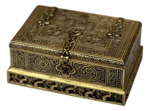 Tiffany Studios Cigar Cigarette Box New York 1680 Venetian Bronze Cedar Lined
