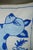 1990s Blue Suzani Deer Pillow Cover - A Pair For Sale - Image 5 of 6