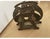 1920s Vintage Art Nouveau Ladies Lady Metal Book Rack Letter Paper Holder Judd Style For Sale - Image 5 of 12
