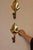 Mid-Century Modern Swedish Brass Sconces, Set of 2 For Sale - Image 5 of 15