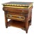 Vintage GuildMaster Campaign Style Accent Chest With Leather Top For Sale