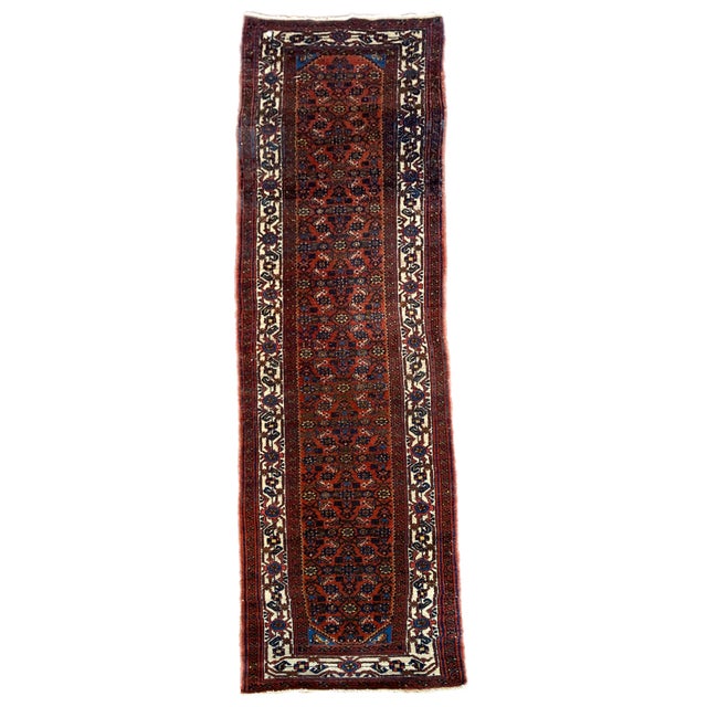 Vintage Hamadan Runner Rug, 1940s For Sale - Image 18 of 18