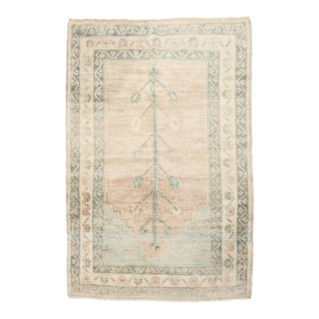 Turkish Anatolian Washed Prayer Rug no. j5315 For Sale
