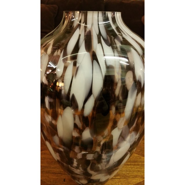 Polish HandBlown Art Glass Vase Chairish