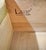 Mid-Century Modern Lane Pueblo Brutalist Oak Armoire For Sale - Image 9 of 9