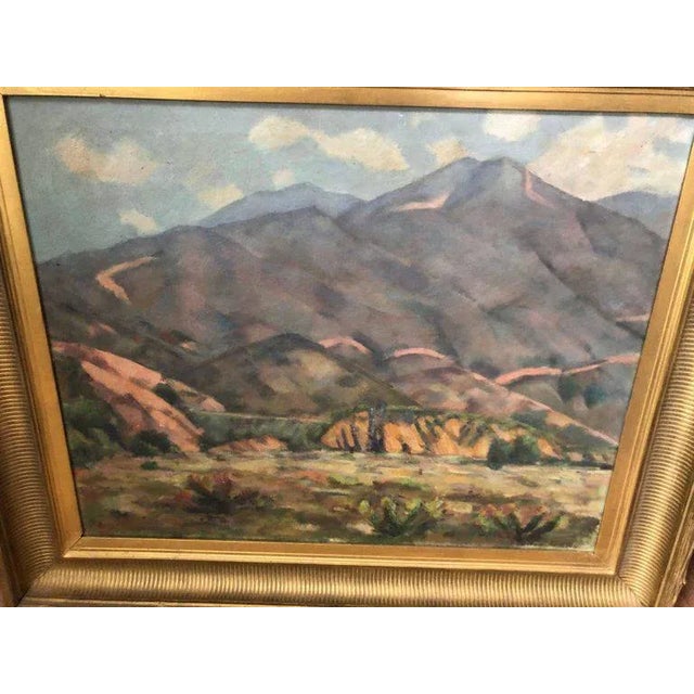 1940s 1940s Impressionist Landscape Painting Signed William Sheldon Horton For Sale - Image 5 of 11