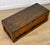 Brown Antique Large Primitive Farmhouse Pine Storage Tool Chest For Sale - Image 8 of 14