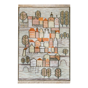 Mid-20th Century Polish Cepelia Rug
