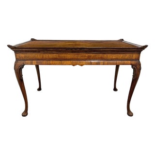 18th Century English George II Silver Table For Sale