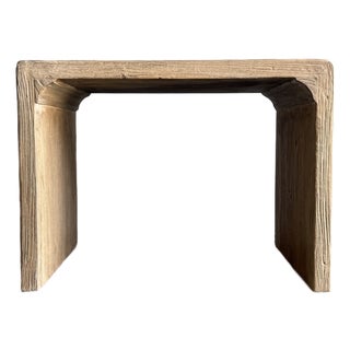 Reclaimed Waterfall Table 27" For Sale