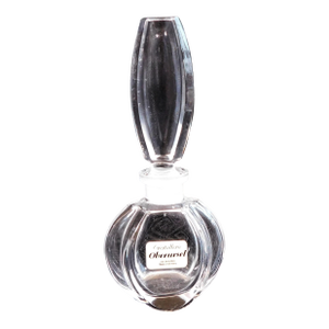 1960s Cut Crystal Perfume Bottle With Matching Stopper