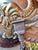 Vintage Gold Embossed Elephant Lamp For Sale - Image 9 of 12