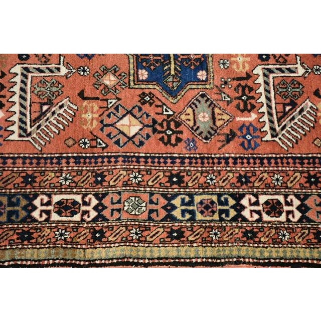 Textile Persian Hand Knotted 9’ X 5’8” Antique Rug For Sale - Image 7 of 10