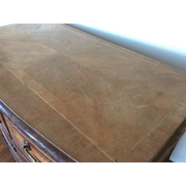 1970s Tuscan Walnut Chest of Drawers For Sale - Image 10 of 13