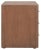 Rosey 3 Drawer Wood Nightstand - Brown For Sale In Philadelphia - Image 6 of 11
