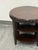 Wood Scallop Edge Tiered Side Table, Vintage For Sale - Image 7 of 12