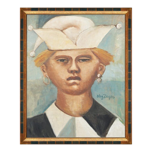 Mid 20th Century Harlequin, Oleg Zinger For Sale