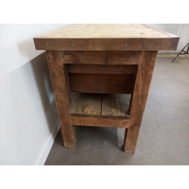 Workbench with Drawers, 1950s For Sale - Image 17 of 18