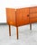Mid Century Danish Modern End Table Side Entryway Teak 3 Drawers Wood Cabinet For Sale In Sacramento - Image 6 of 12