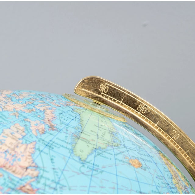 Globe With Marble Base & Lighting from Oestergaard, Germany For Sale - Image 14 of 18