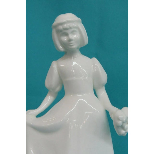 Royal Doulton Royal Doulton HN3280 Bridesmaid Images Bone China Porcelain Figurine For Sale - Image 4 of 11