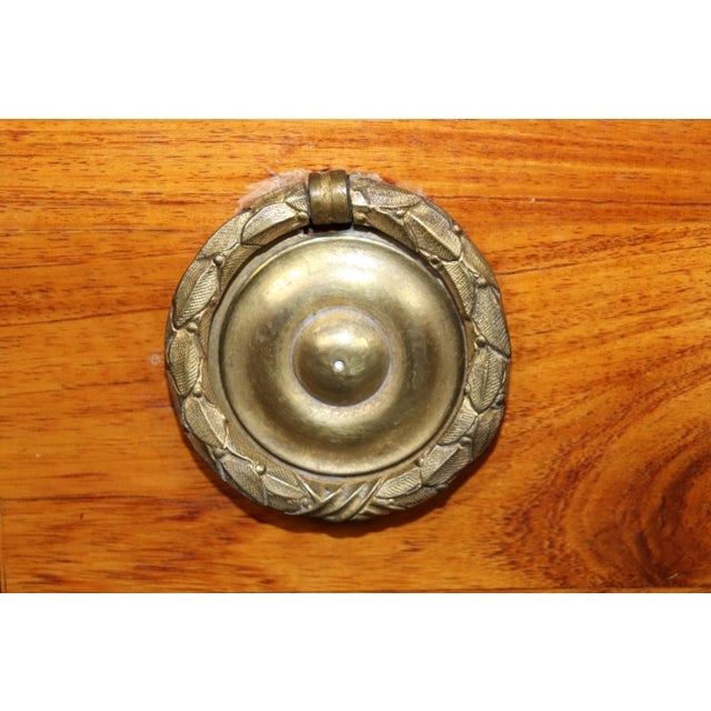 Signed Claude Charles Saunier Brech D' Alep Marble Top French Louis XV Commode For Sale - Image 10 of 12