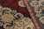 Vintage Persian Tabriz Rug, Burgundy With Rare Floral Medallion - Rug & Kilim For Sale - Image 9 of 9