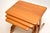 Brown Vintage Elm Nesting Tables, 1970s, Set of 3 For Sale - Image 8 of 9