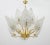 1970s Mid-Century Italian Modern Brass and Murano Glass Chandelier, 1970s For Sale - Image 5 of 7
